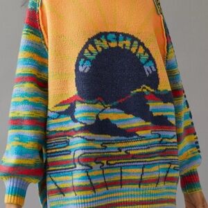 BDG Multicolor Graphic Sweater